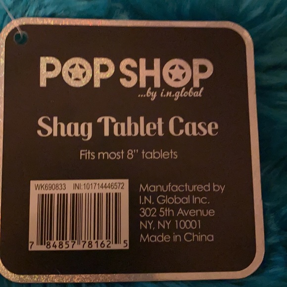 Makeup bag or fun purse/Turquoise color - Picture 2 of 3